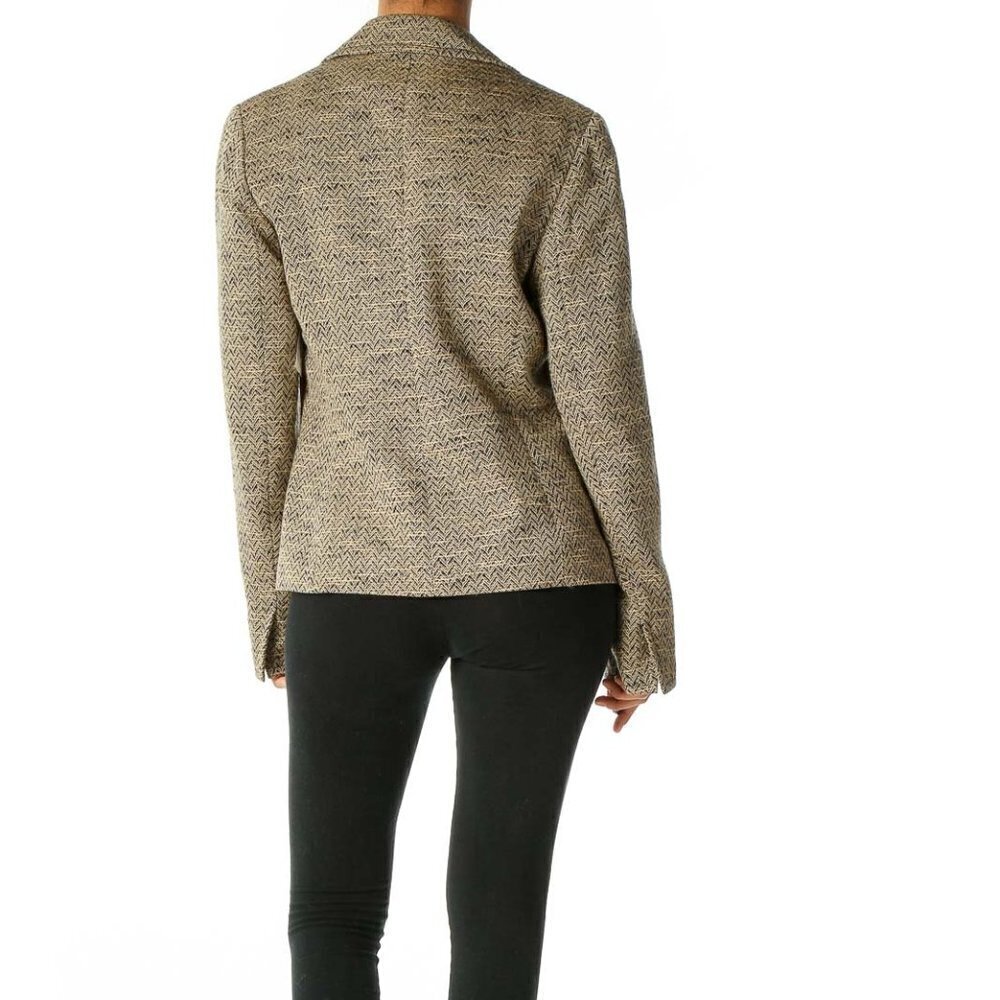 Carlisle Beige Textured Blazer - Picture 2 of 3